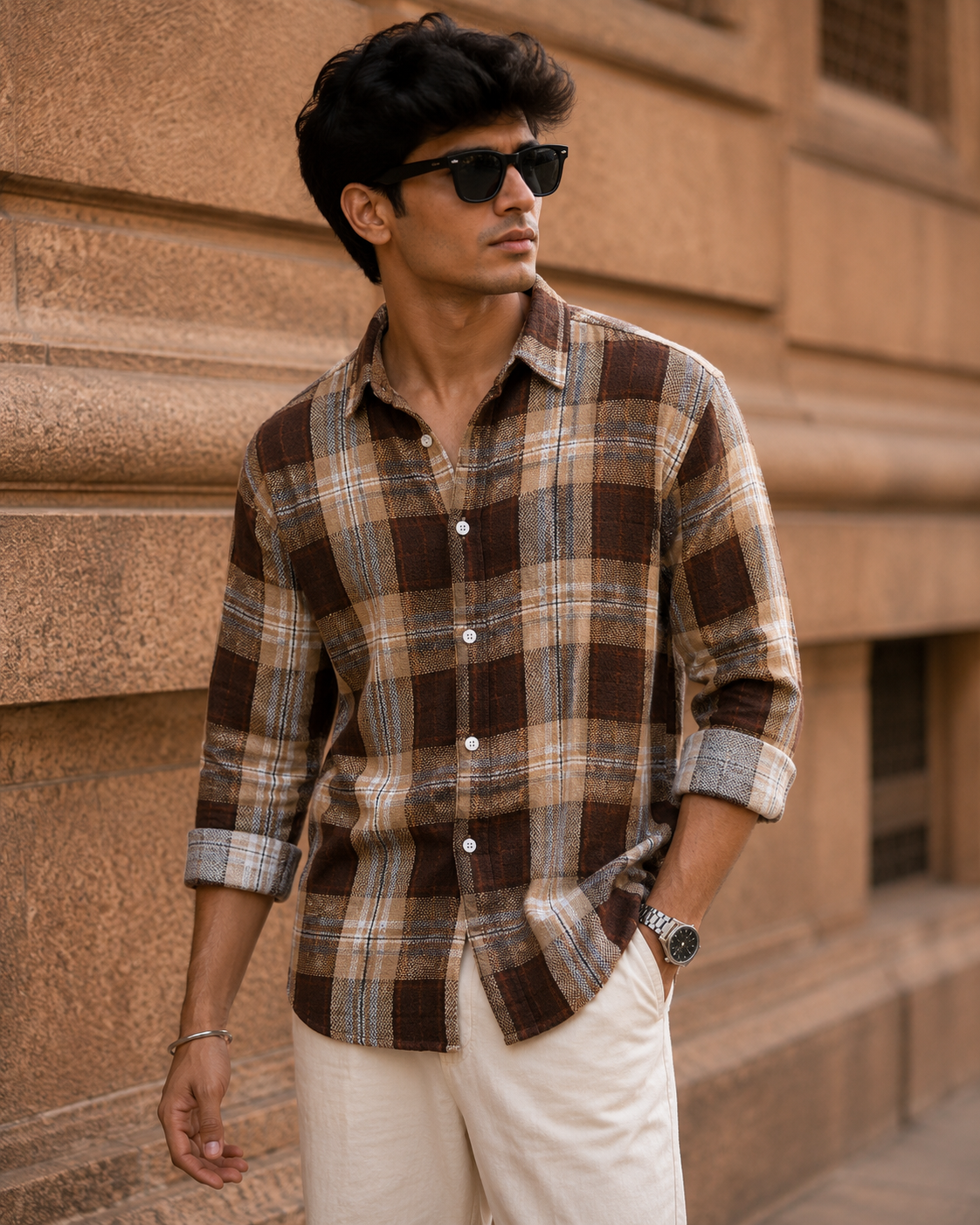 MFW Grindal fabric full sleeve shirts Single pcs @299 and Buy 4 pcs combo @999