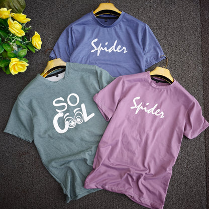 5 in 1 combo buy 5 pcs Random design Half sleeve tshirt buy @500 only (Read Description before ordering)