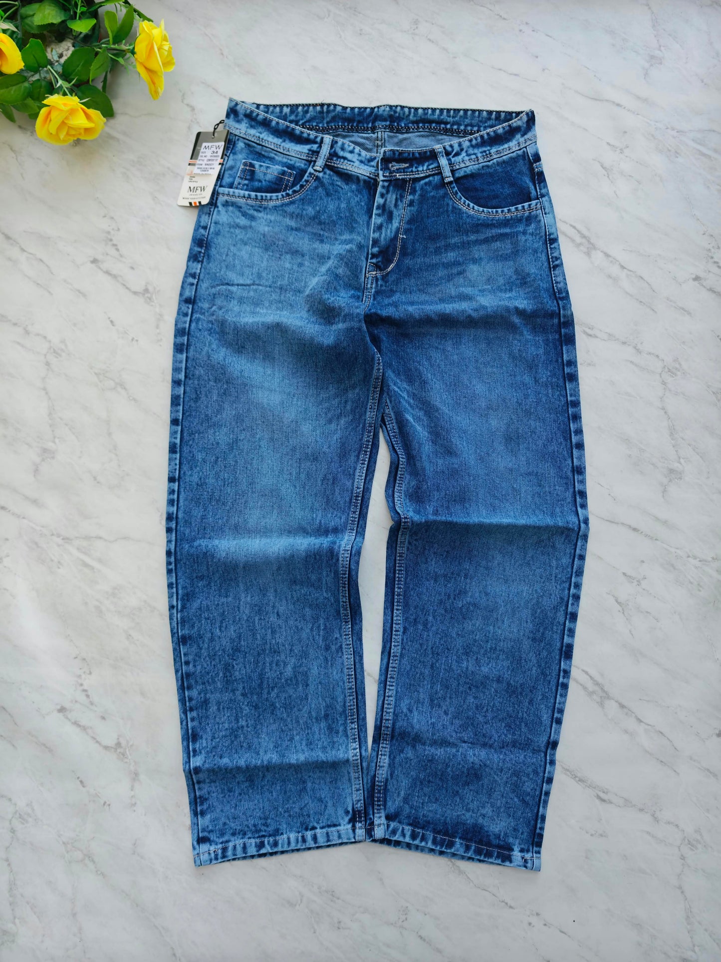 MFW Semi Baggy jeans pant buy @450 rs only