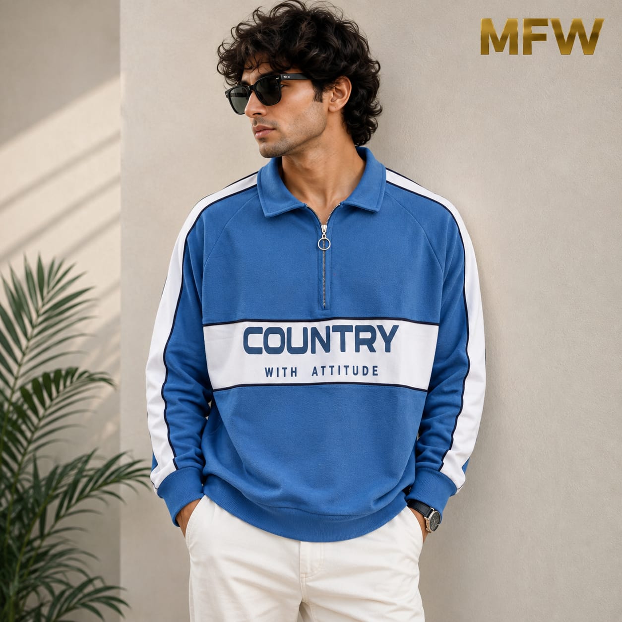 Men's korean Collar premium old money Zipper Full sleeve tshirts@249 (Fabric Reference – Please Read Description)