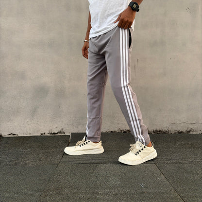 NS 3 Line paper track pants buy 3 pcs @499( Ash normal fit)