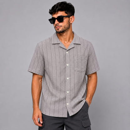 D1 MFW Cuban collar shirts buy 3 pcs @499 and 1 pcs @199