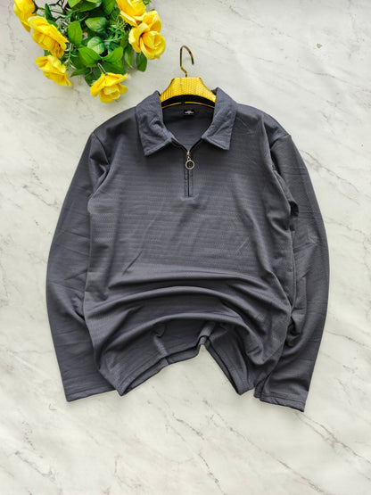 MFW  full sleeve Zipper  Tshirt 1 pc @199 and 3 pcs @ 499