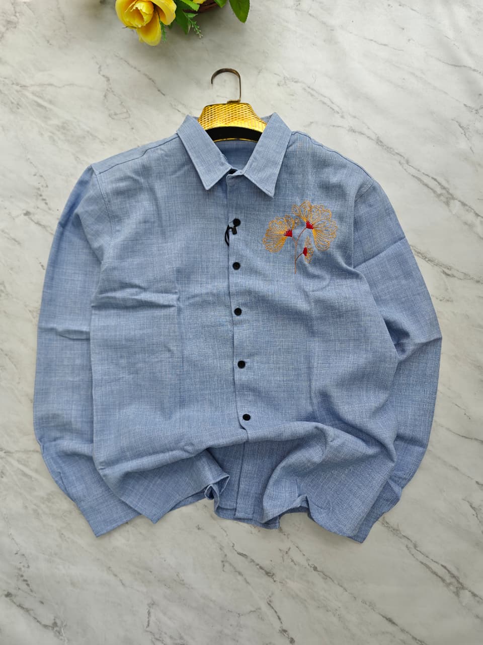 MFW Lenin embroidery work shirts Single pcs @299 and Buy 4 pcs combo @999