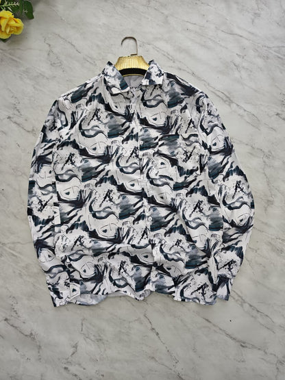 MFW Full sleeve viscose printed shirts Single pcs @299 and Buy 4 pcs combo @999