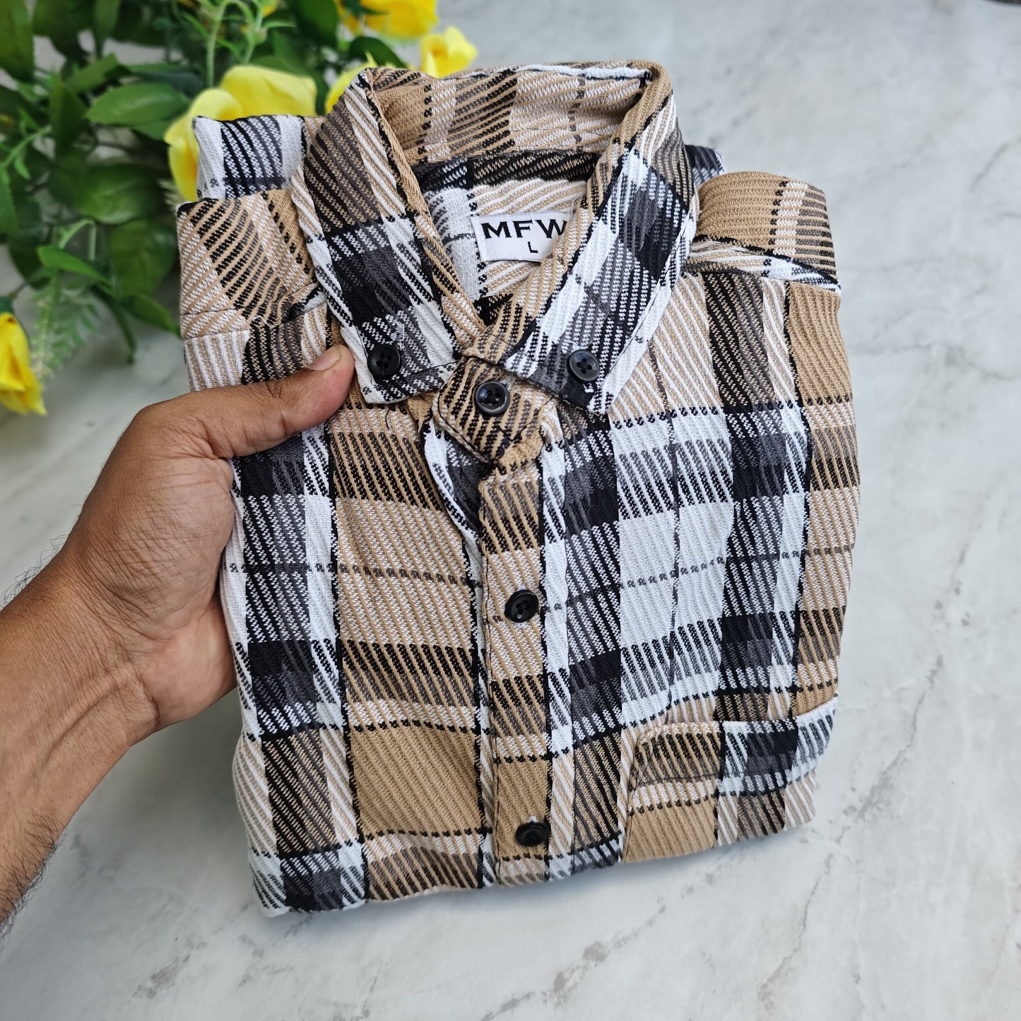 Mfw Single pocket weaving shirts Single pcs @299 and Buy 4 pcs combo @999