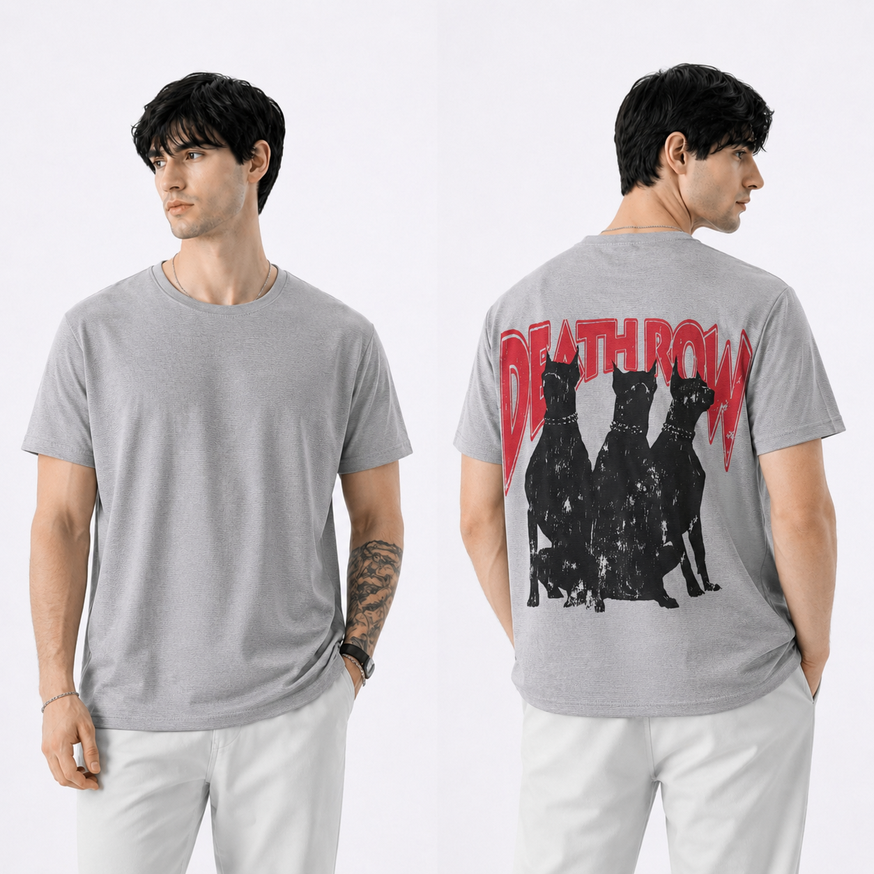 Mfw Half sleeve back printed Tshirt 1 pc @199 and 3 pcs @ 499