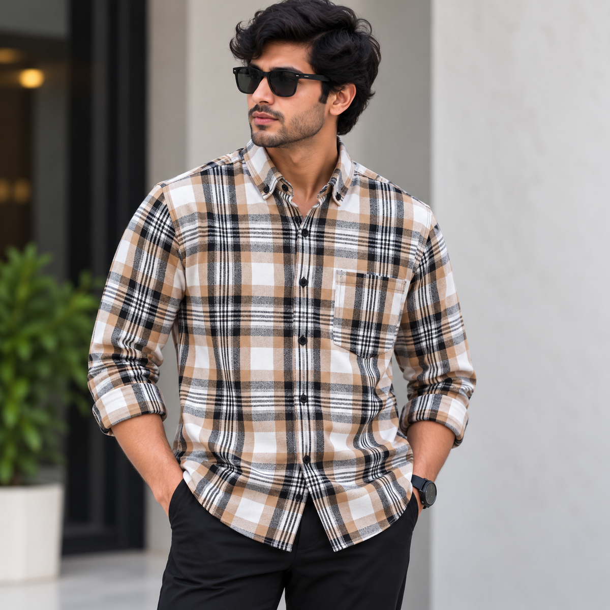 MFW old money type flannel checked shirts Single pcs @299 and Buy 4 pcs combo @999