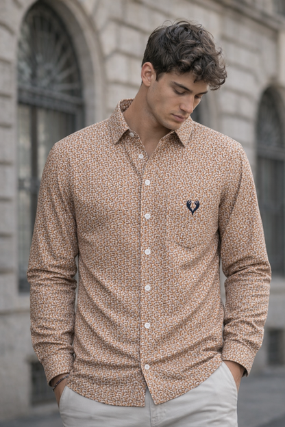 Mfw full sleeve laffer cotton shirts buy @200 rs only (D4)