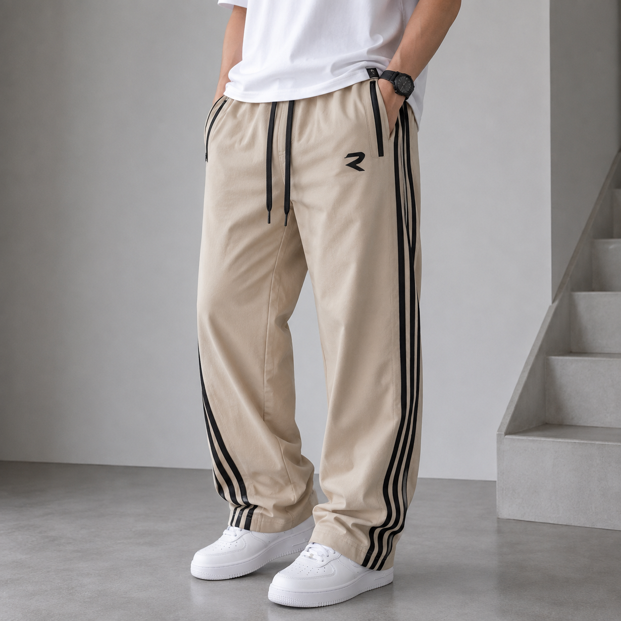 NS 3 Line baggy type track pants buy 3 pcs @499(Pls read description before ordering)
