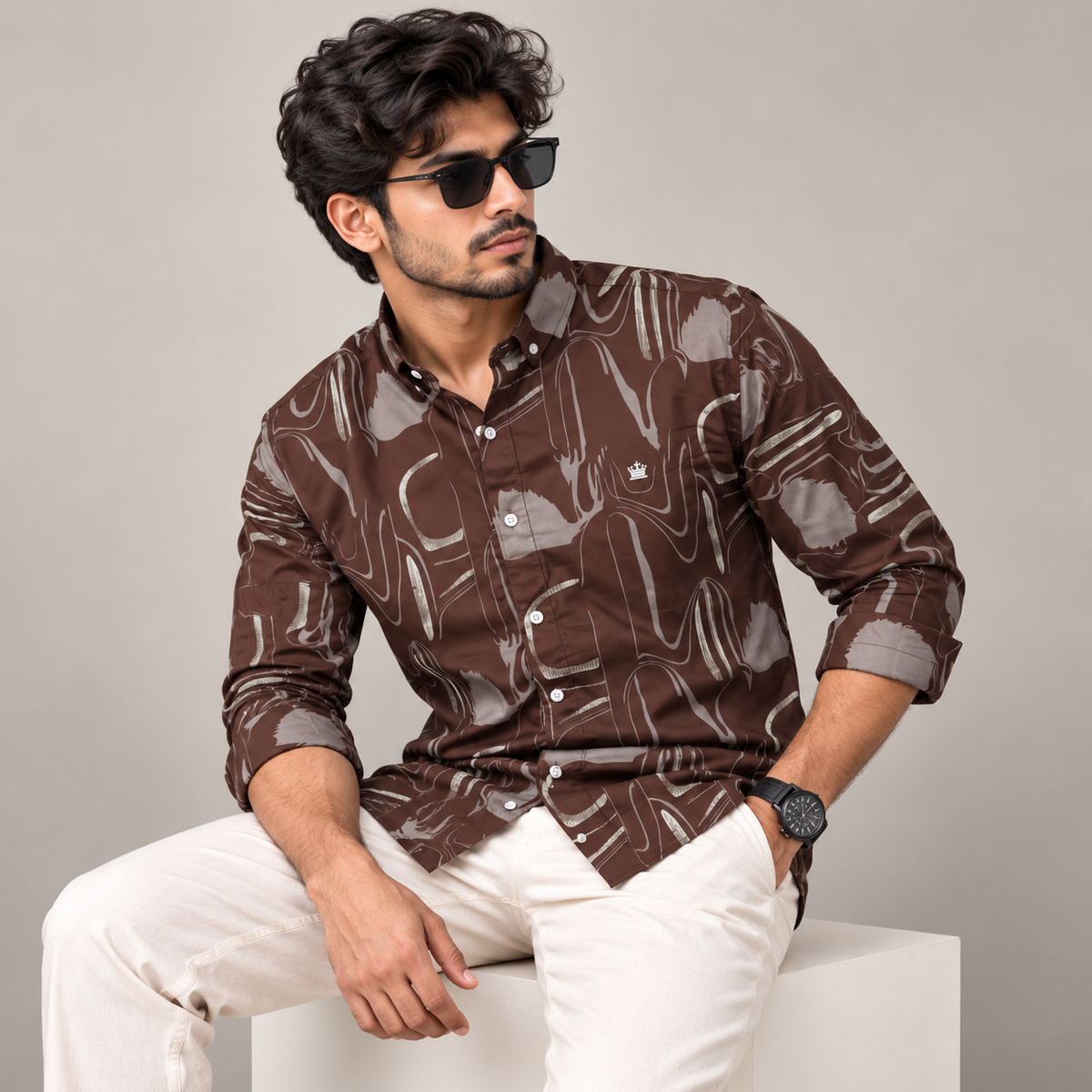 MFW Old money type Rayon printed shirts Single pcs @299 and Buy 4 pcs combo @999[PS-04]
