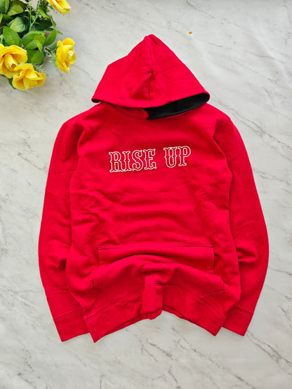 Men's Cotton back printed Hoodies single pcs @299 and Buy 4 pcs combo @999(Random design only no color selection only size selection )