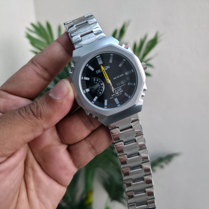 Mens most trendy Sliver strap watches @249