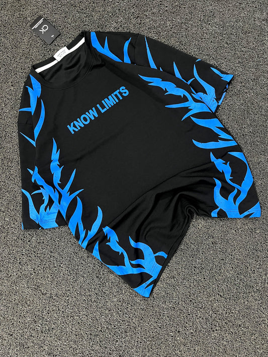 Round neck Front and back Printed droup shoulder Tshirt 1 pc @199 and 3 pcs @ 499