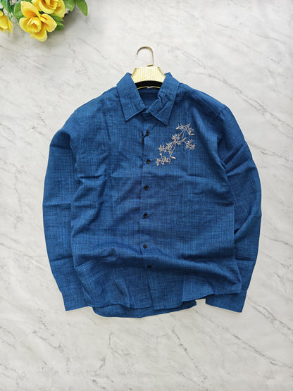 MFW Lenin embroidery work shirts Single pcs @299 and Buy 4 pcs combo @999