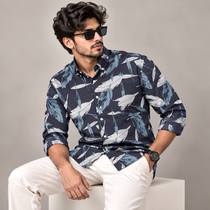 MFW Old money type Rayon printed shirts Single pcs @299 and Buy 4 pcs combo @999[PS-01]