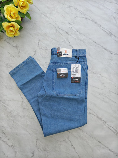 Men's premium Side pocket mom fit jeans pant buy @450 rs only[L.Blue]