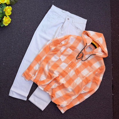 2 in 1 combo MFW hoodie back printed shirts + Mom fit jeans buy @ 600