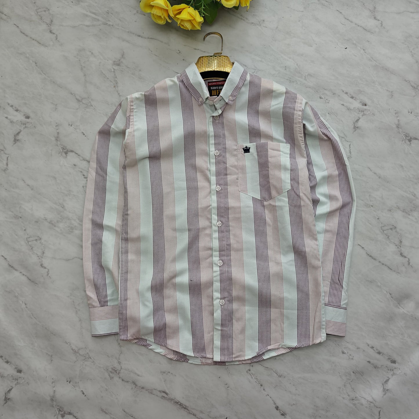 Mfw Oxford Stripes Shirts single pcs @299 and Buy 4 pcs combo @999