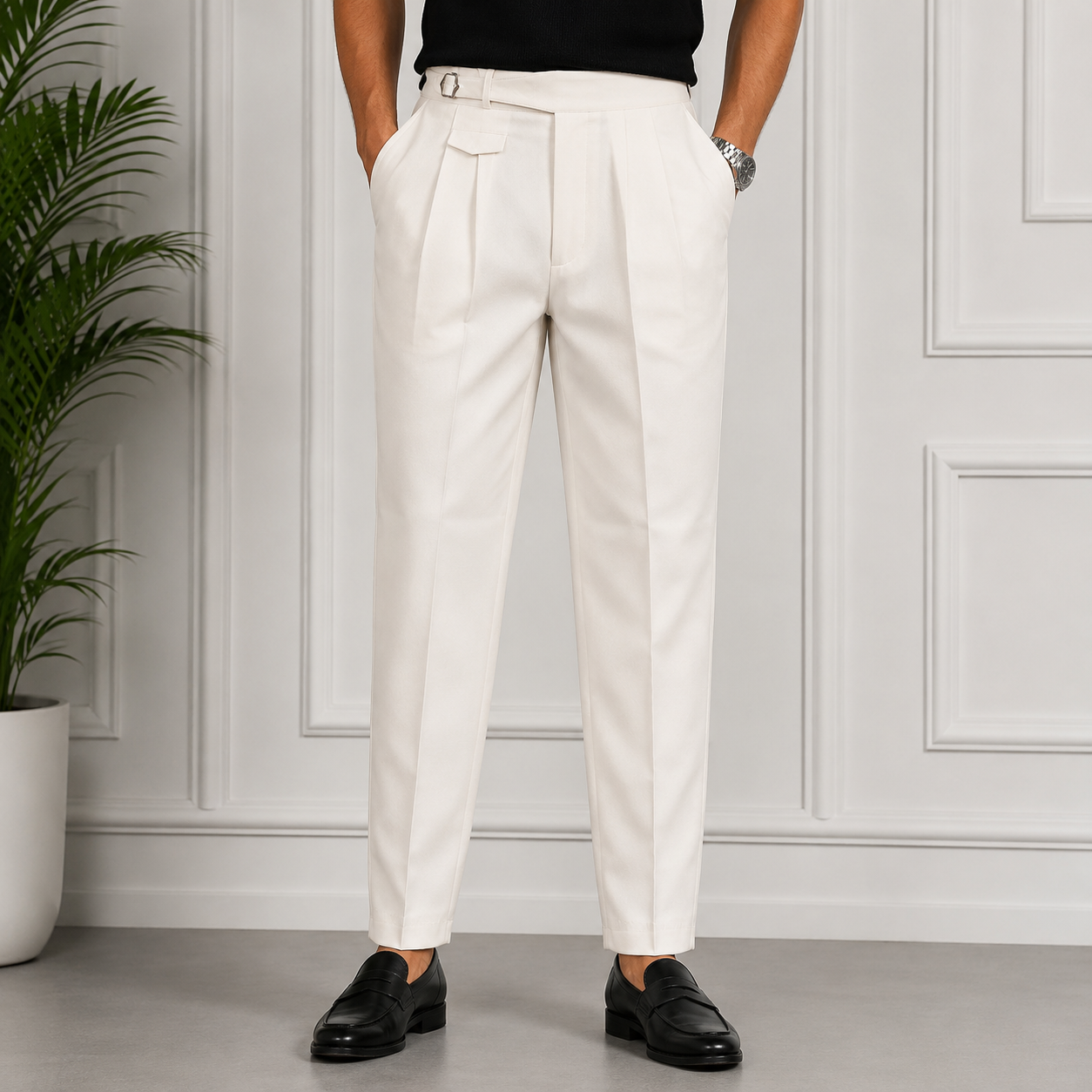 Premium quality Italian design gurkha polo fit pants buy @450 rs only