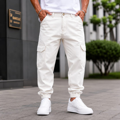 Mfw 6 pocket mom fit denim joggers cargo pants buy @500 rs only