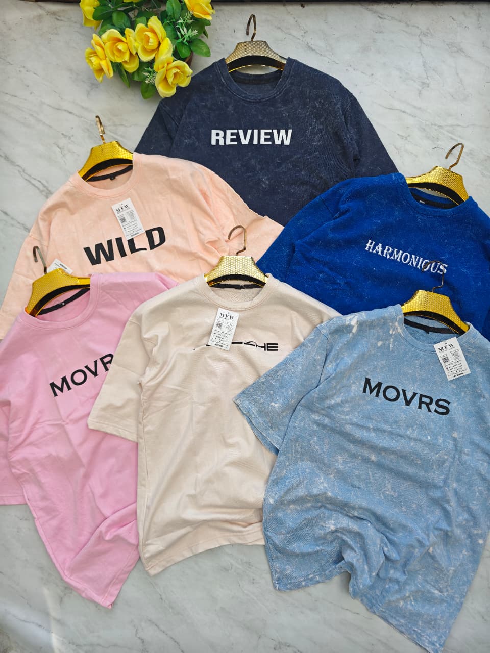 3 in 1 combo buy 3 pcs Random design Acid wash tshirts buy 500 only(Read description before ordering)