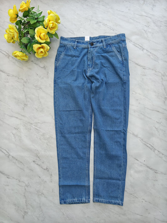 Men's premium Side pocket mom fit jeans pant buy @450 rs only[D.Blue]