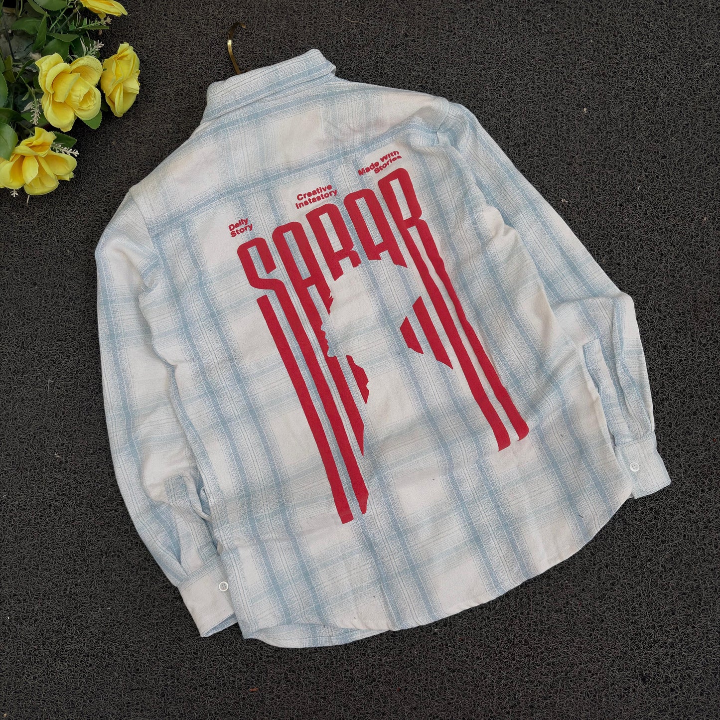 MFW Double pocket back printed shirt single pcs @350 and Buy 3 pc combo @999