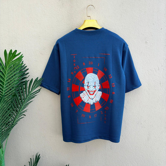 Round neck Front and back print droup shoulder Tshirt 1 pc @199 and 3 pcs @ 499