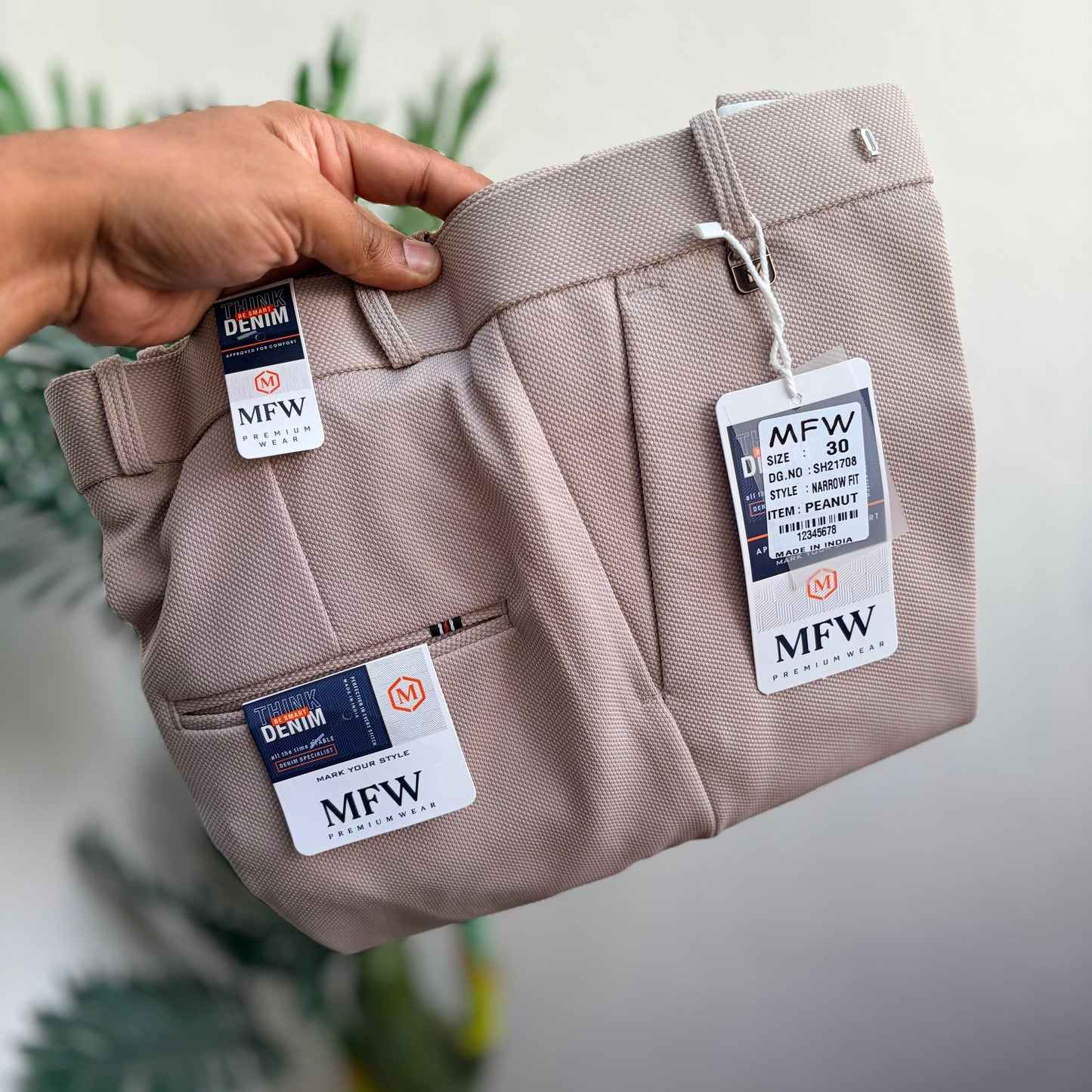 3 in 1 combo Mfw brand Penut fabric polo fit pants buy 3 pcs combo @999 (Please read description before ordering)