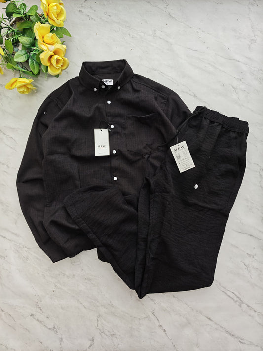 2 in 1 combo MFW Lenin shirts + lenin pant cord sets buy @500 rs only