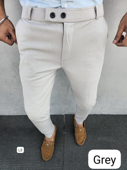 Lycra formal pant buy 4 pcs combo @999 (Ash color)