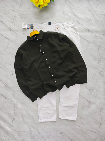 2 in 1 combo MFW Back printed shirts + mom fit jeans pant buy @600 rs only