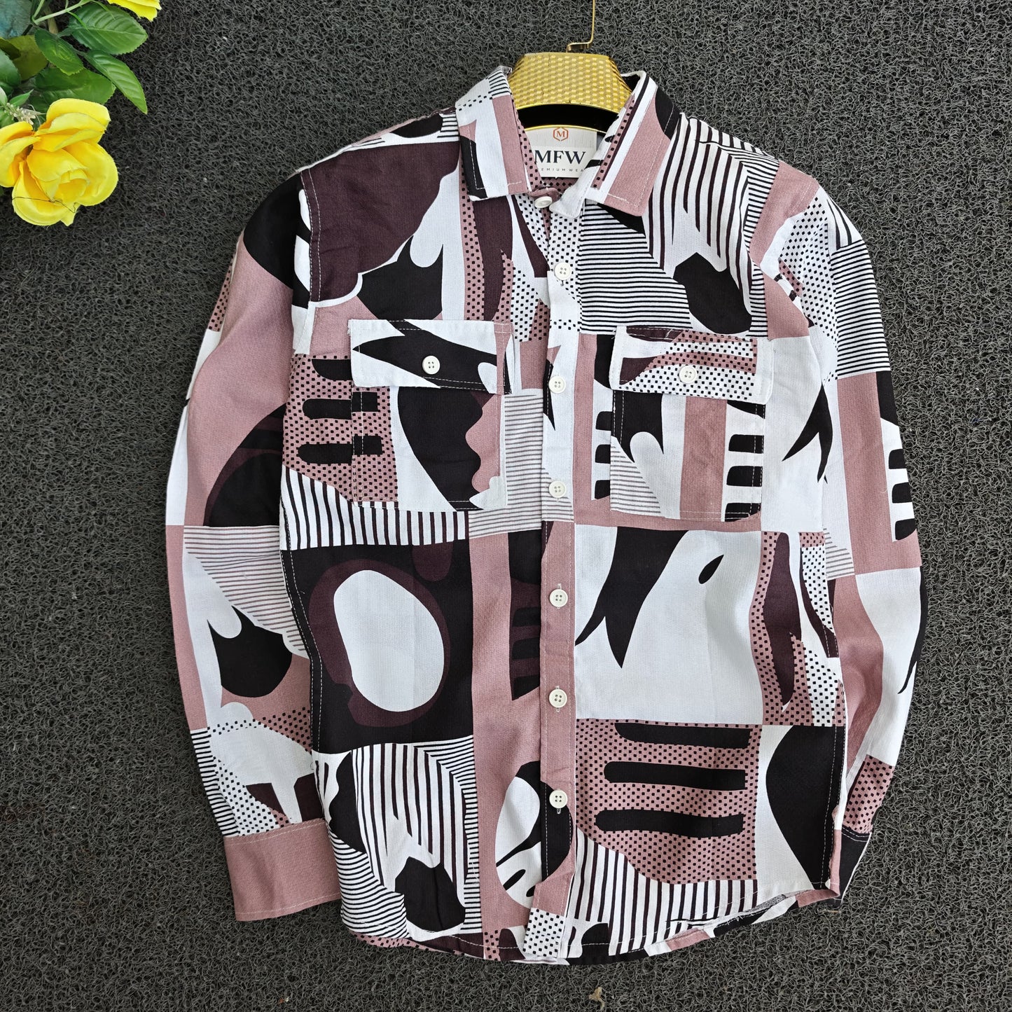 Mfw Premium double packet printed shirts Single pcs @299 and Buy 4 pcs combo @999