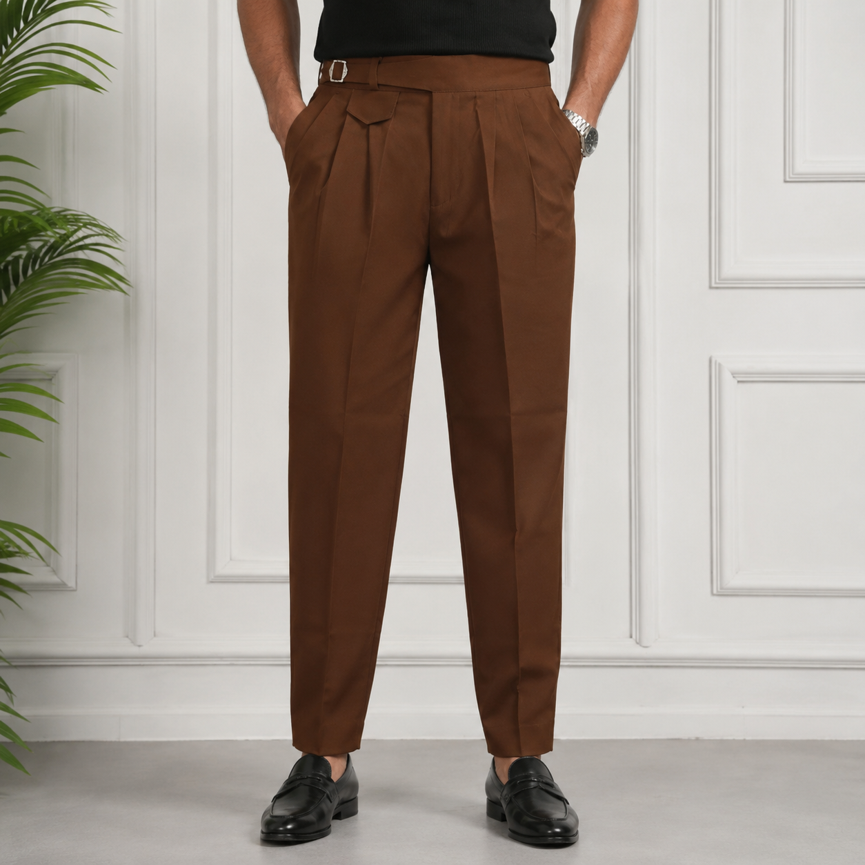 Premium quality Italian design gurkha polo fit pants buy @450 rs only