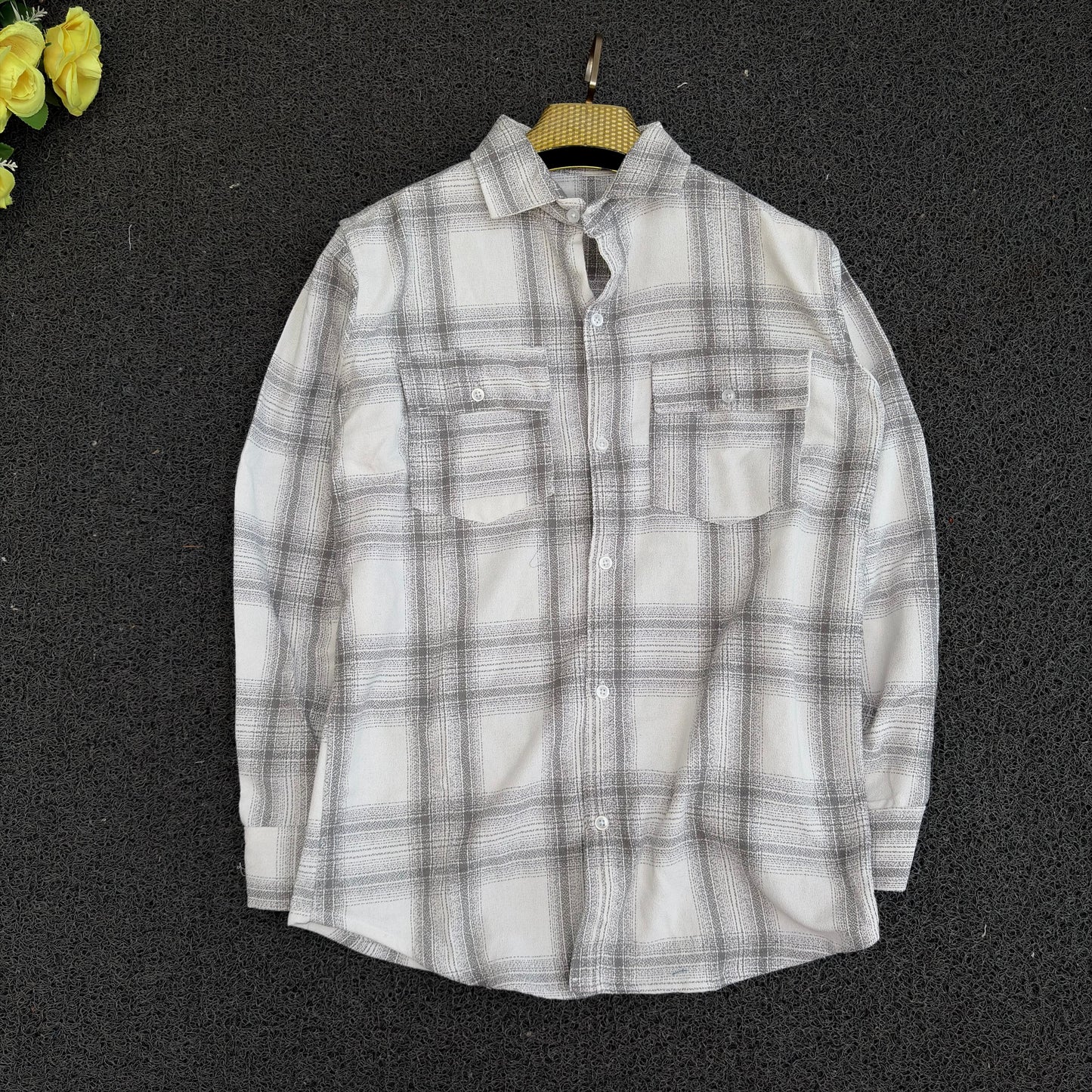 MFW Double pocket back printed shirt single pcs @350 and Buy 3 pc combo @999