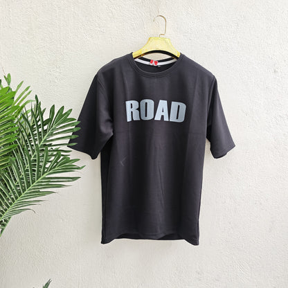 Round neck Front and back print drop shoulder Tshirt 1 pc @199 and 3 pcs @ 499