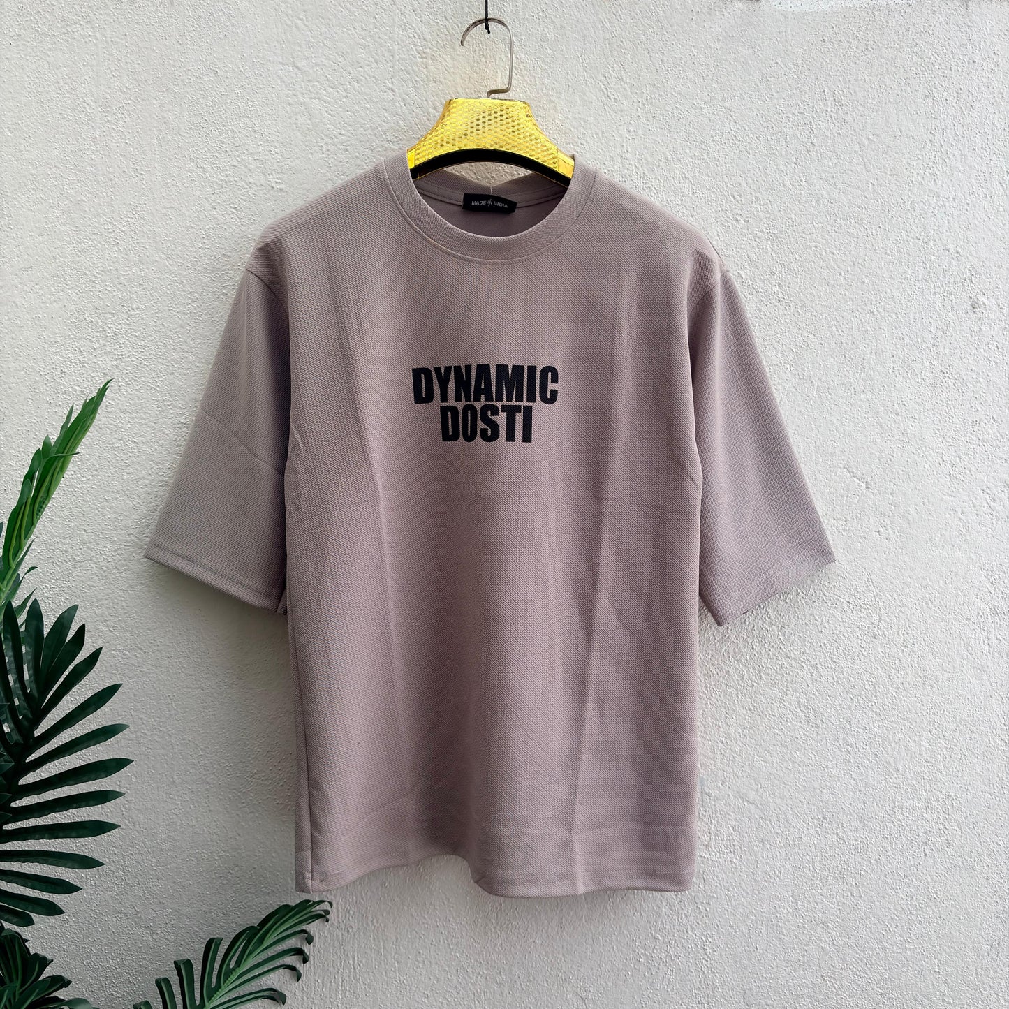 Dynamic design Round neck Front and back Printed droup shoulder Tshirt 1 pc @199 and 3 pcs @ 499