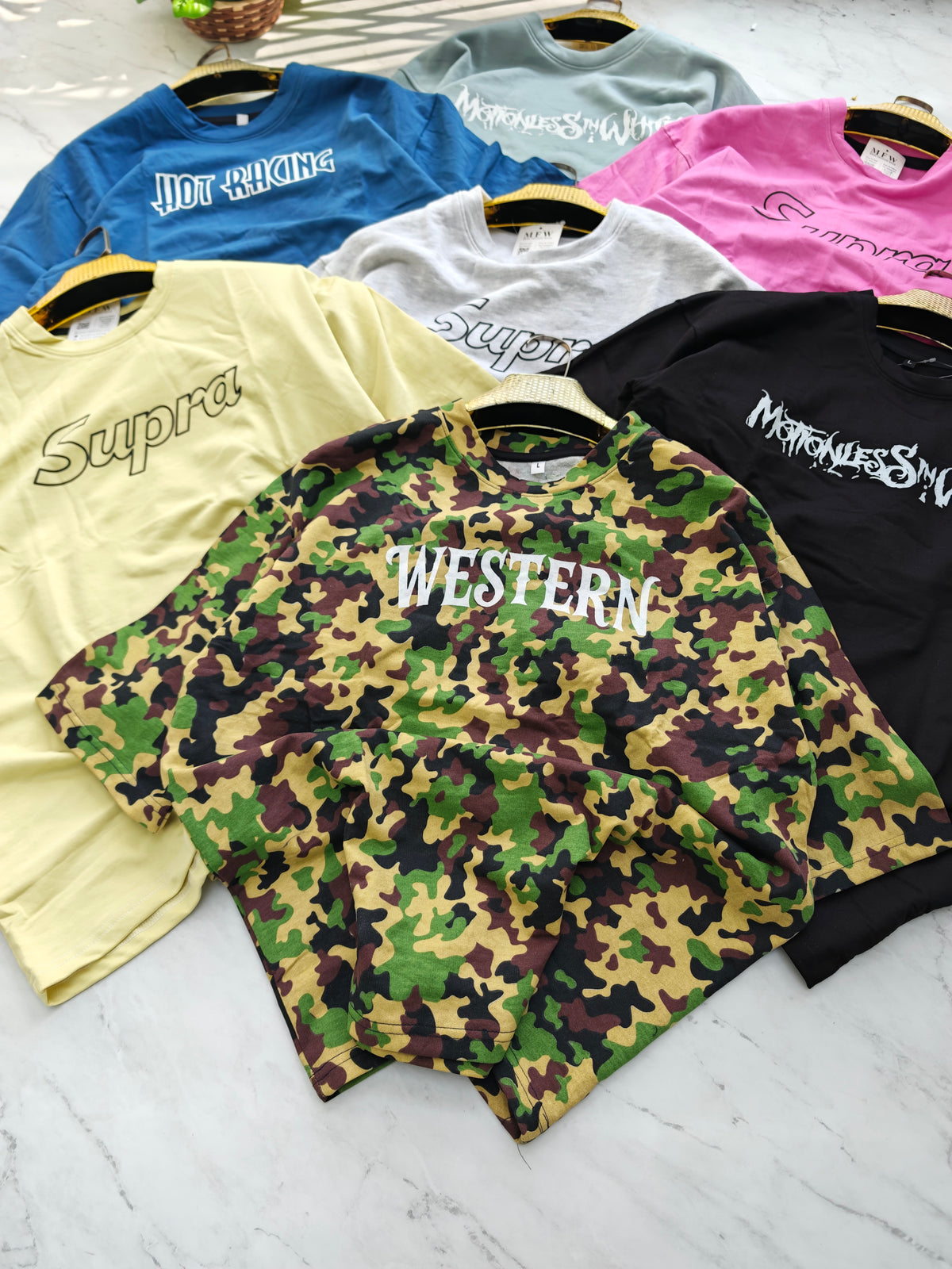 3 in 1 combo buy 3 pcs Random design Cotton drop shoulder tshirts buy 500 only(Read description before ordering)