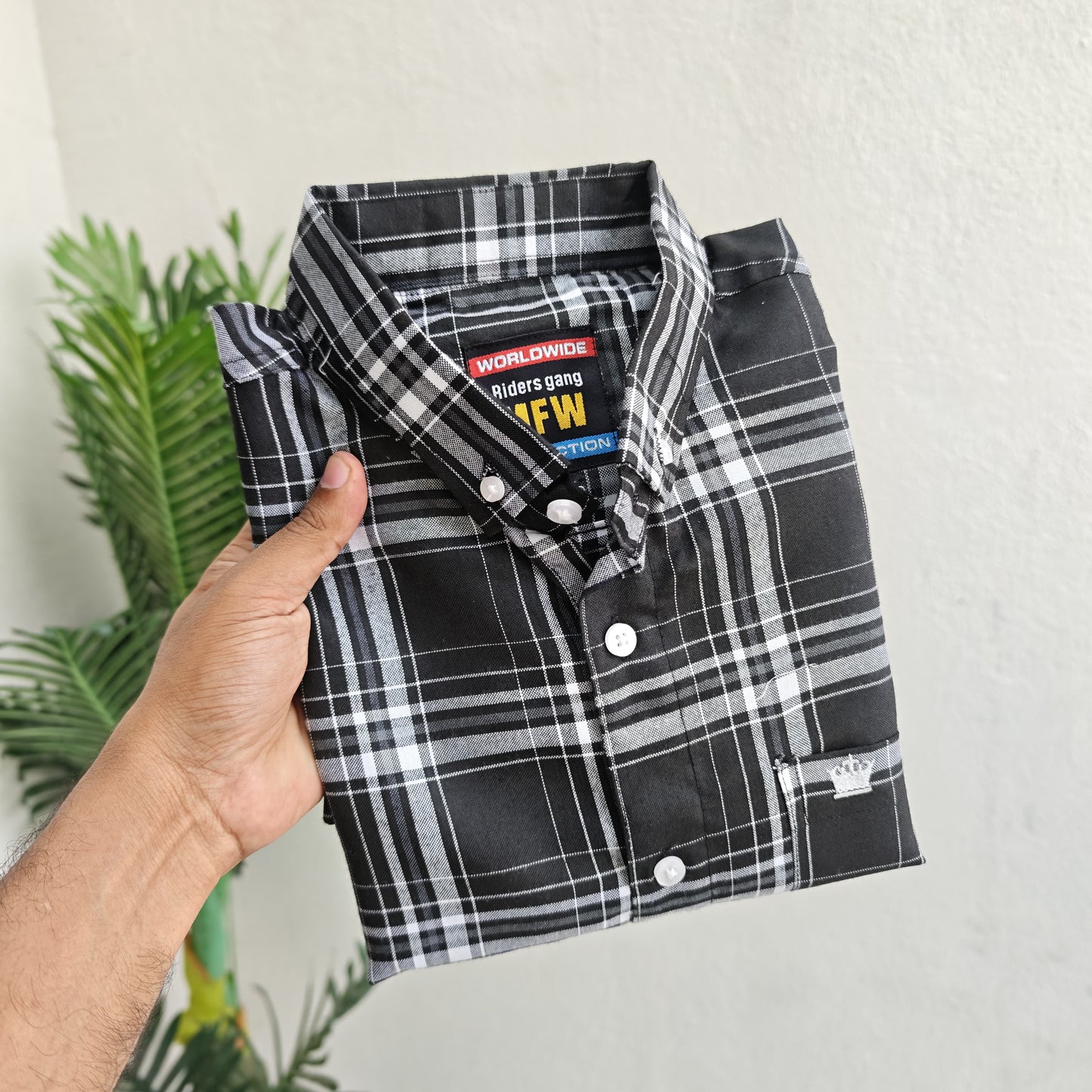 Mfw Oxford checked Shirts single pcs @299 and Buy 4 pcs combo @999