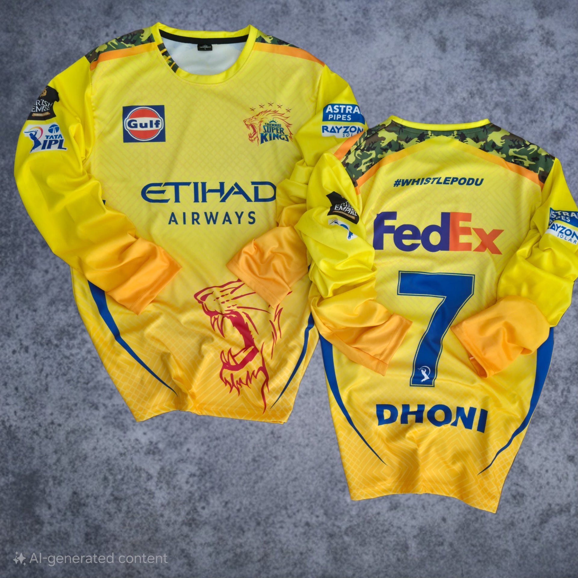 Csk Practice Jersey Souled Store Csk Jersey Full Sleeve Chennai