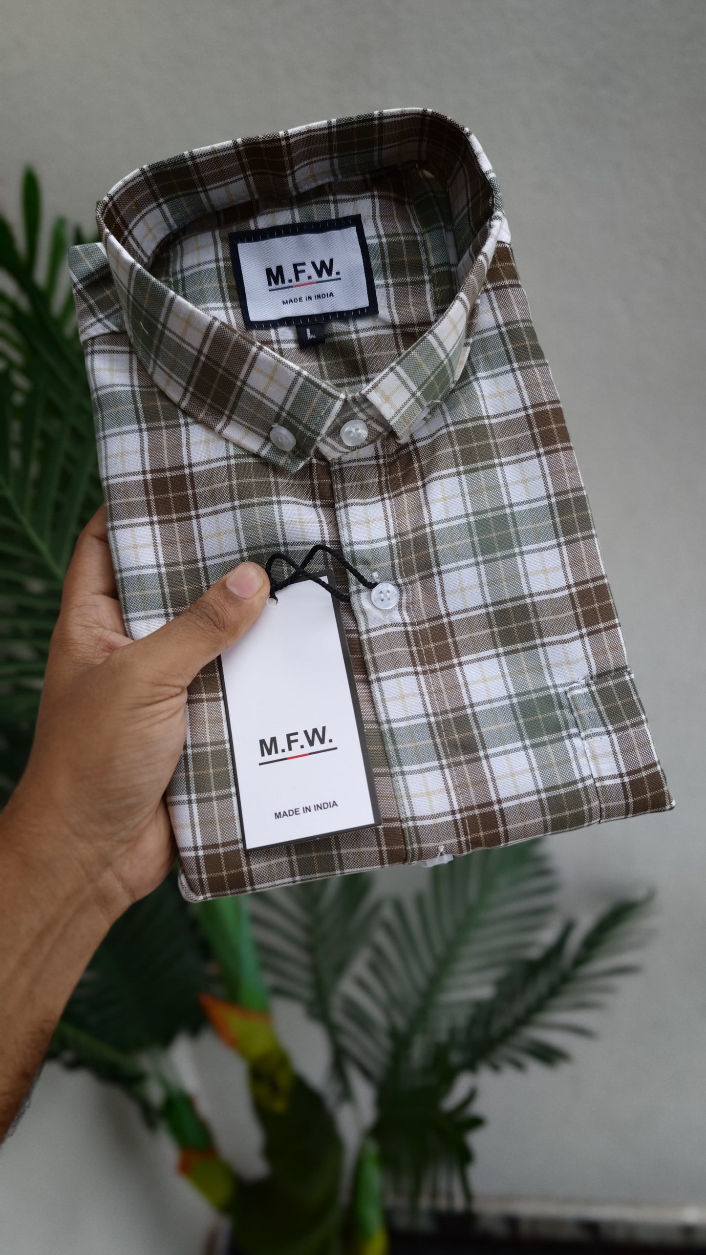 MFW Full sleeve checked shirts Single pcs @299 and Buy 4 pcs combo @999(CS-1)