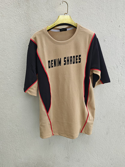 MFW piping design round neck drop shoulder tshirt buy@250rs only