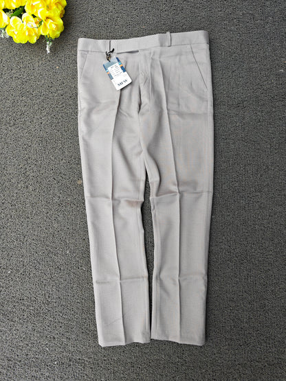 MFW Men's lenin textured polofit pants  buy 3 pant @ 1200 (Light ash)