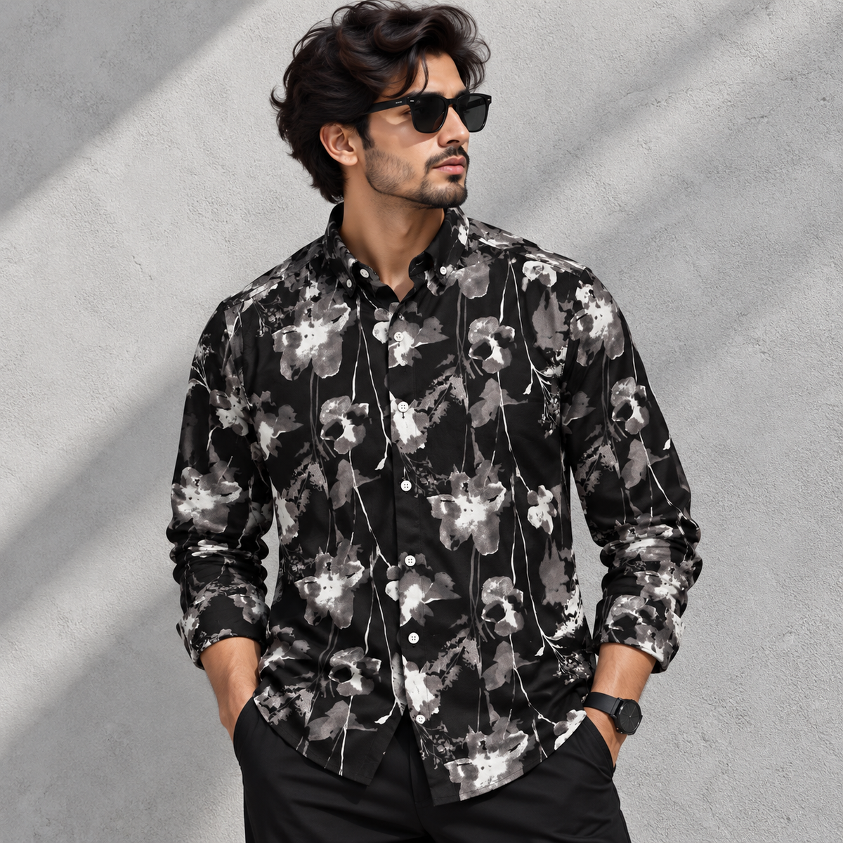 MFW viscose full sleeve printed shirts Single pcs @299 and Buy 4 pcs combo @999