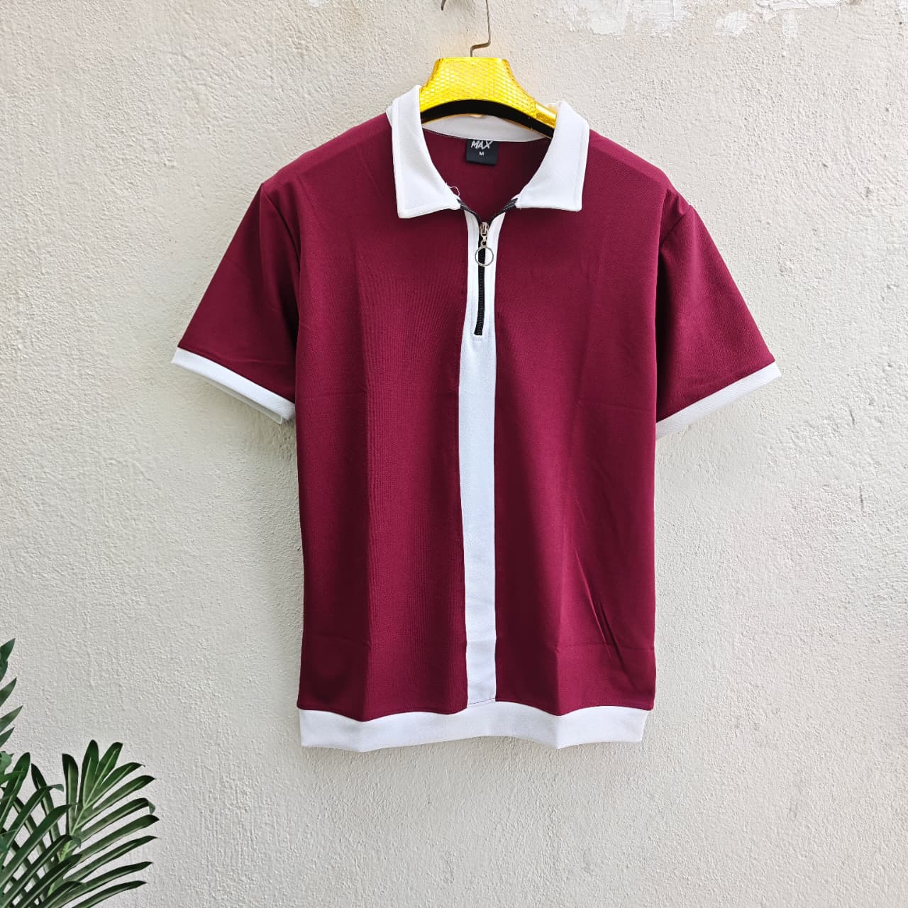 Mfw Korean zipper T shirt buy 1 pc @199 and 3pcs @ 499