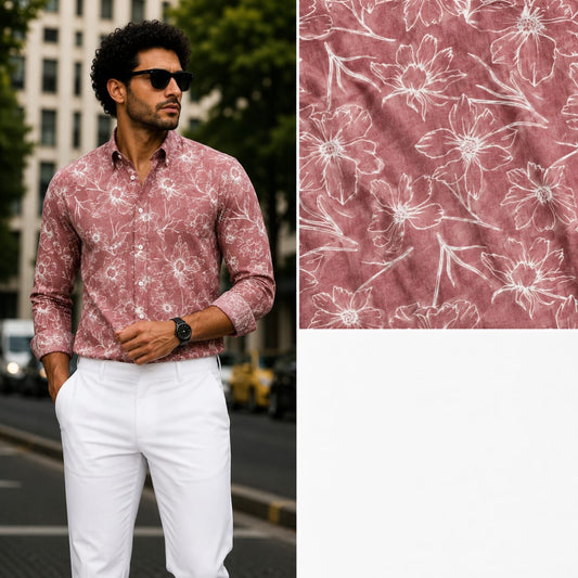 2 in 1 combo printed shirts + polo fit pants buy @600rs only