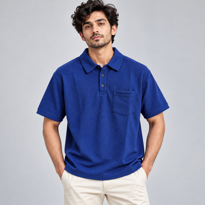 MFW Popcorn polo collar Tshirt 1 pc @199 and 3 pcs @ 499