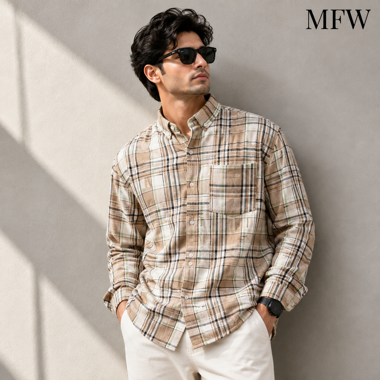 MFW Old money type flannel full sleeve shirts Single pcs @299 and Buy 4 pcs combo @999