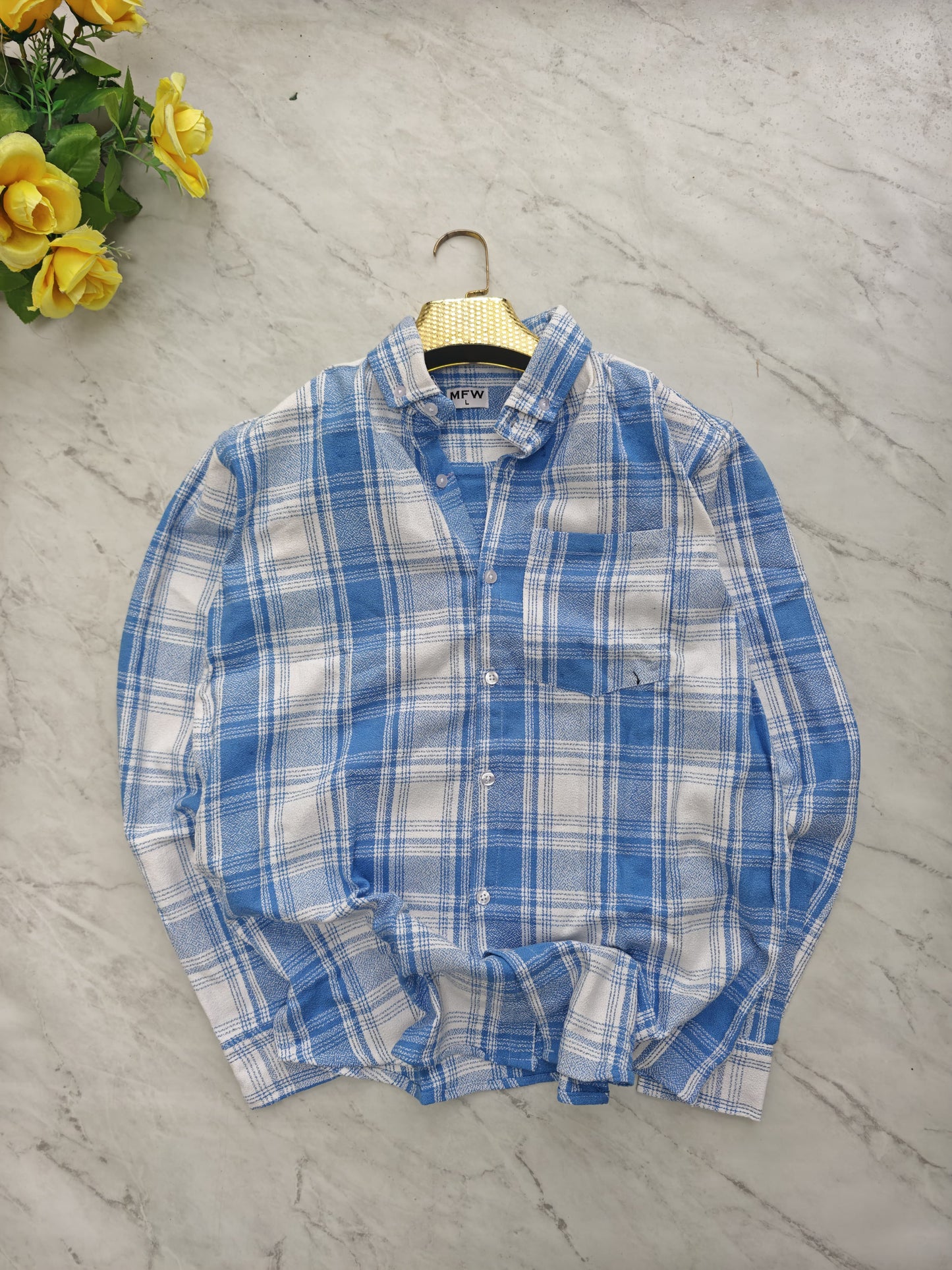 MFW Old money type flannel full sleeve shirts Single pcs @299 and Buy 4 pcs combo @999